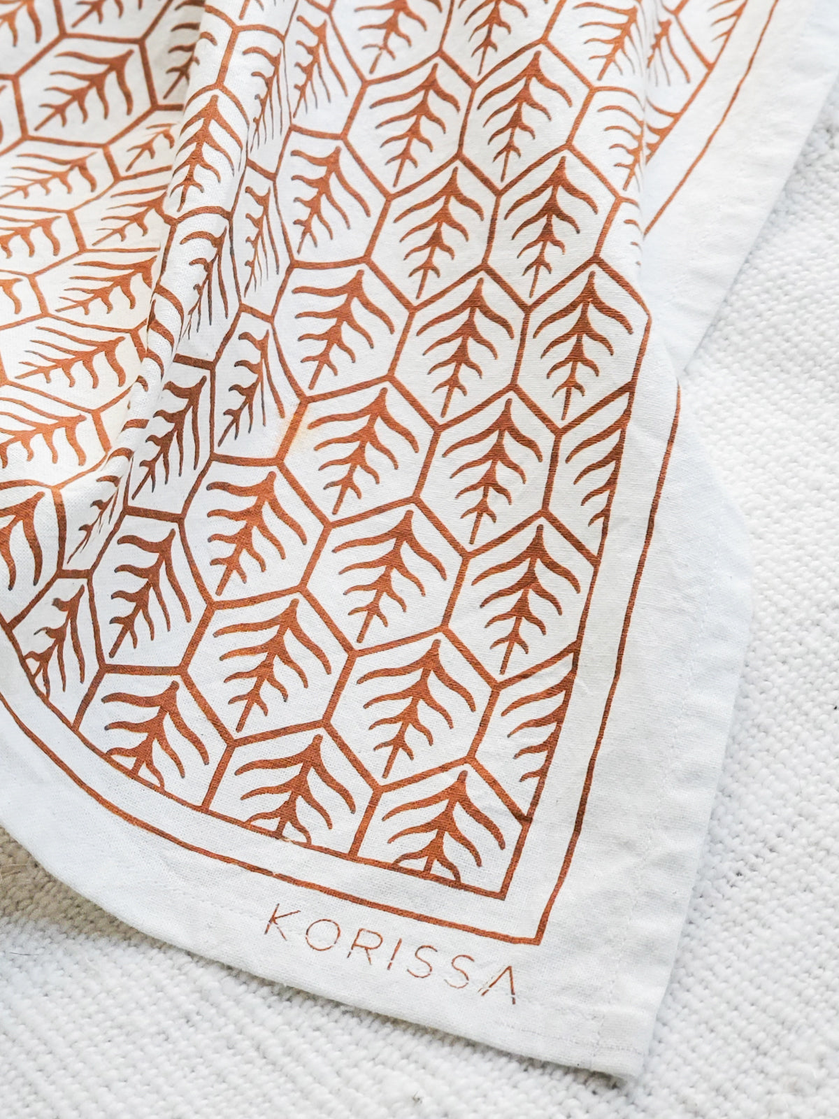 Hand Screen Printed Tea Towel