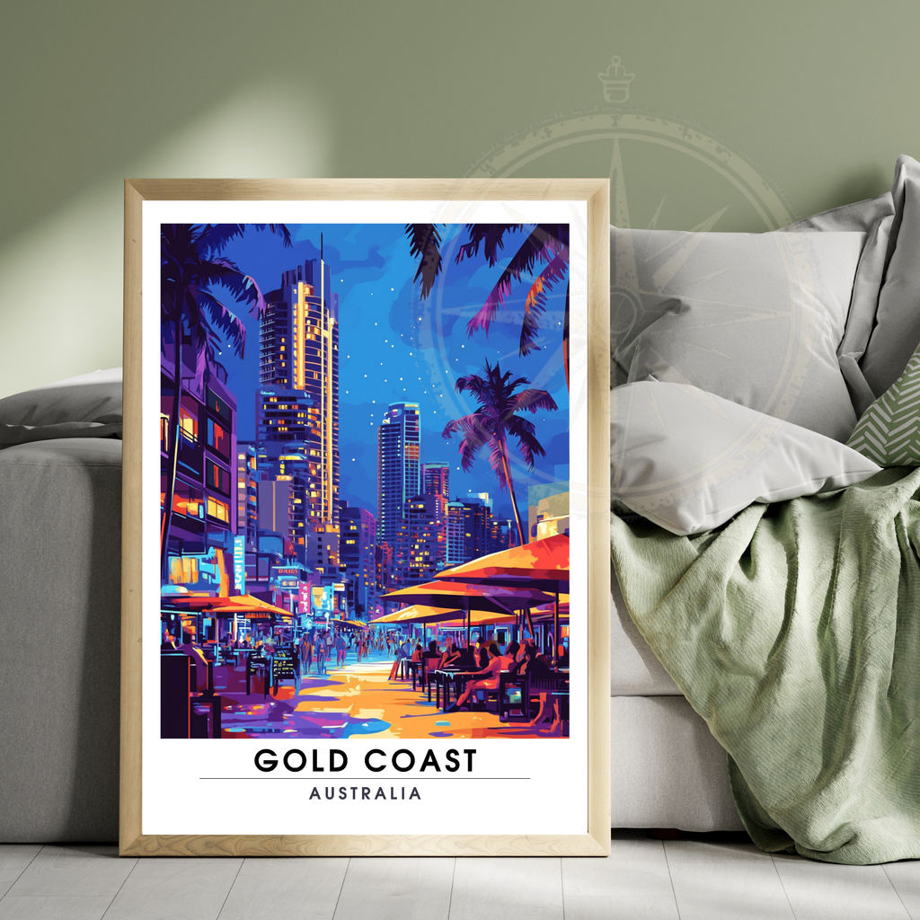 Affiche Côte d'Or | Poster Australie | Affiche Australie-3