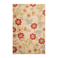 5'6''x8'6'' Hand Knotted Tibetan 100% Wool Transitional Oriental Area Rug Beige, Lime Color