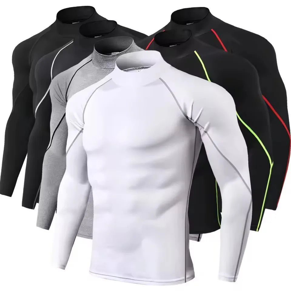 Men Compression Long Sleeve T Shirt