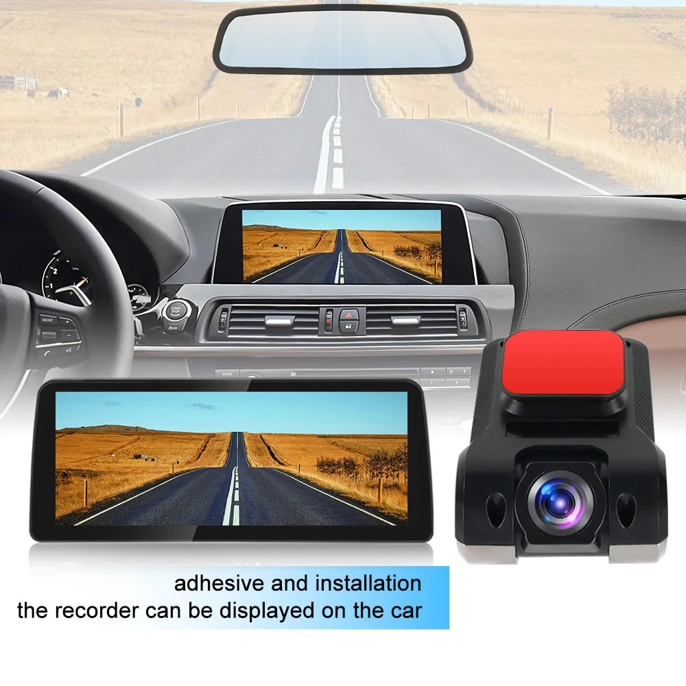ADAS Car Dash Cam 170 Degree Wide Angle Car Front Camera Video Recorder Dashcam USB For Android DVR Auto Recorder Night Version