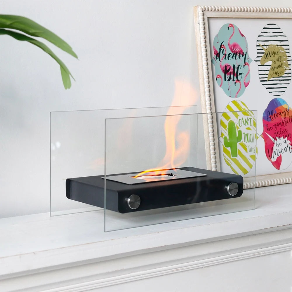 14" L Portable Tabletop Fireplace-1