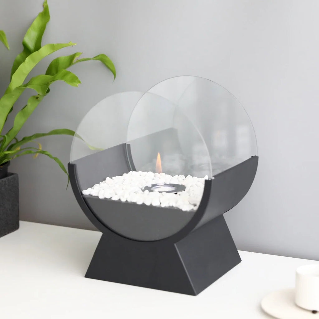 13.5" Tall Portable Tabletop Fireplace-3