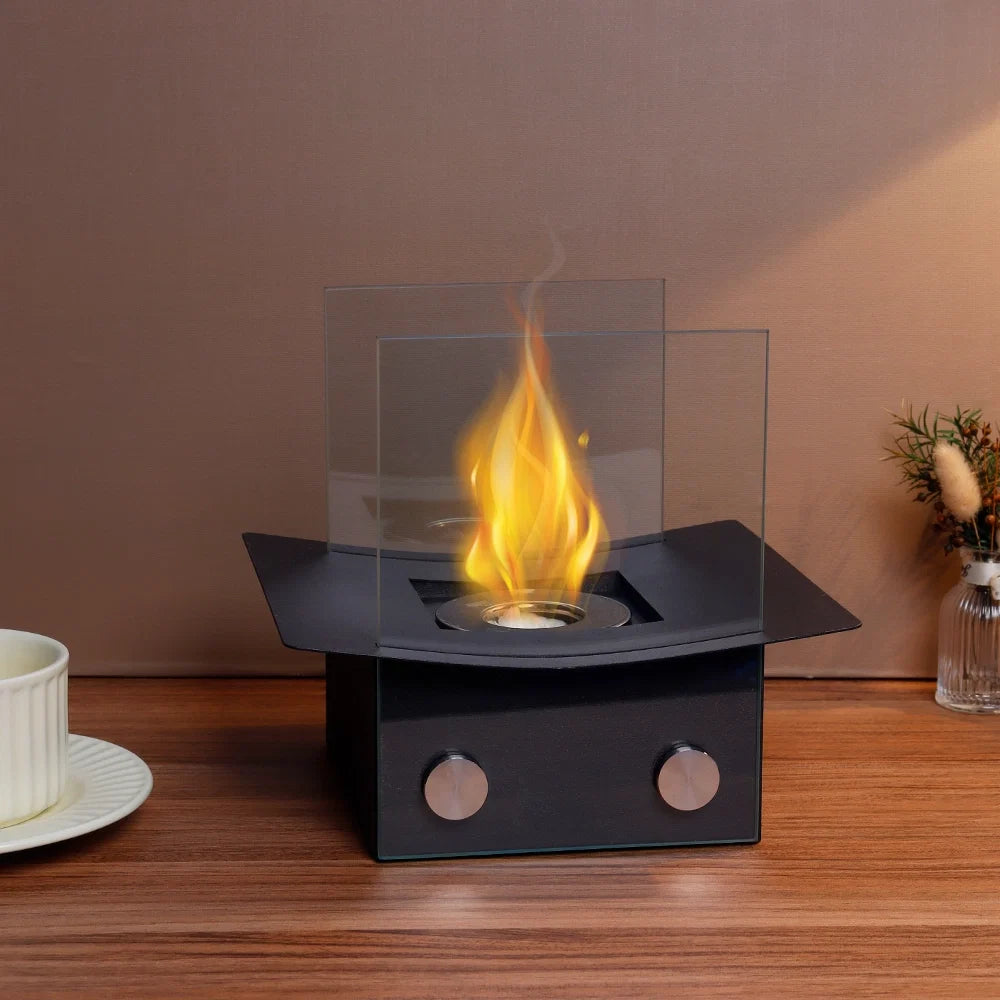 8" H Portable Tabletop Fireplace-3