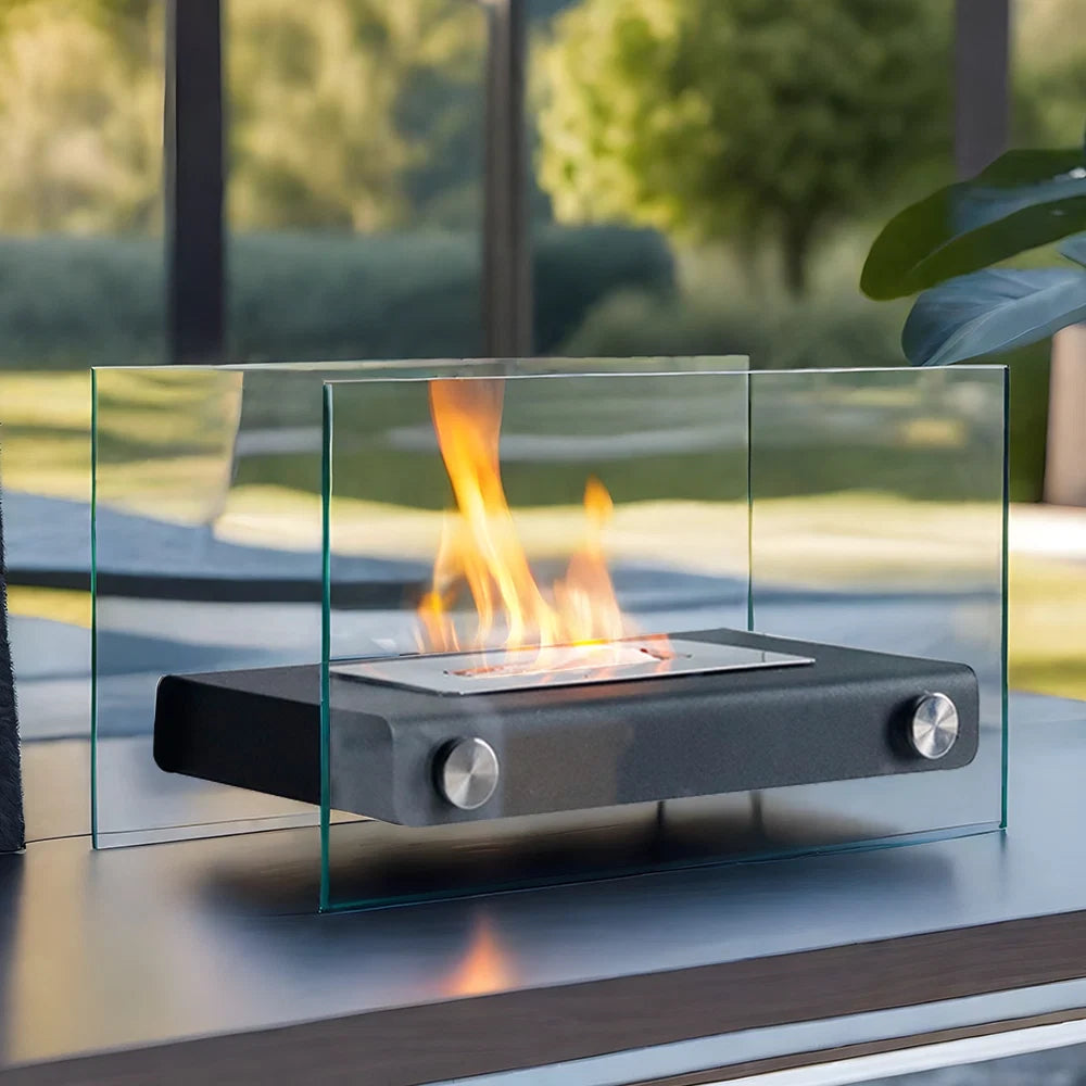 14" L Portable Tabletop Fireplace-4